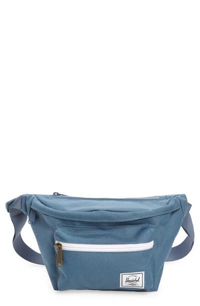 Shop Herschel Supply Co Pop Quiz Belt Bag In Steel Blue