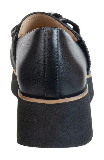 Shop Naked Feet Privy Platform Loafer In Black