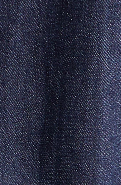 Cinq À Sept Delanie Scrunched-sleeve Peplum Denim Jacket In Indigo
