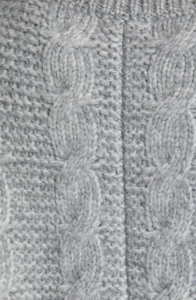 Bp. V-neck Oversize Cardigan In Grey Heather