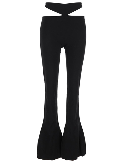 Shop Attico Remi Long Pants In Black