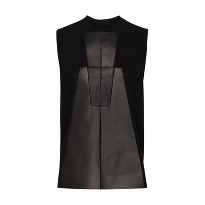 Shop Rick Owens Luxor Vest Top In Black