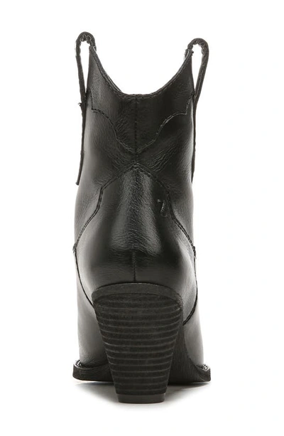 Shop Zodiac Roslyn Western Boot In Black Leather