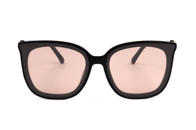 Shop Jimmy Choo Eyewear Square Frame Sunglasses In Black