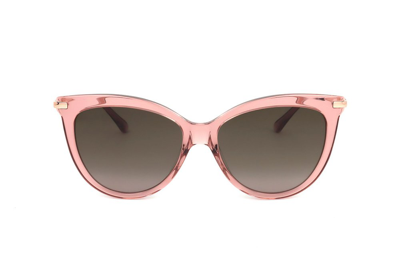 Shop Jimmy Choo Eyewear Cat In Pink