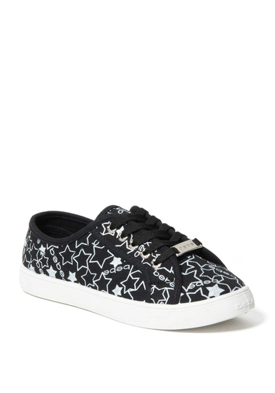 Shop Bebe Daney Logo Sneakers In Black