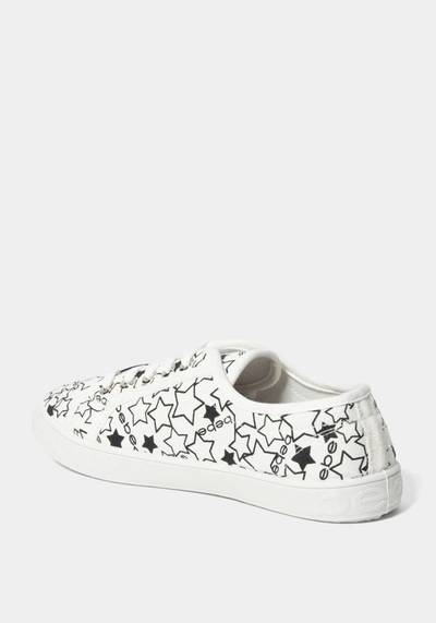 Shop Bebe Daney Logo Sneakers In White