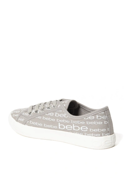 Shop Bebe Daylin Logo Sneakers In Grey