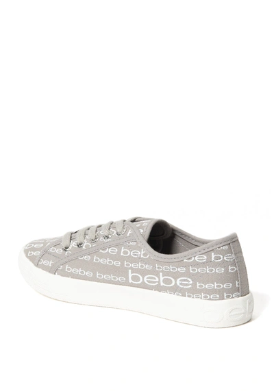 Bebe Daylin Logo Sneakers In Grey