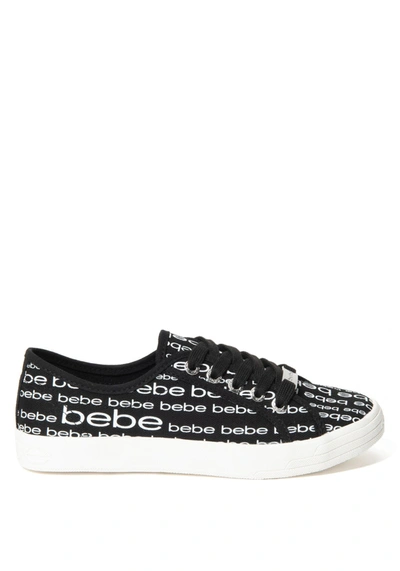 Bebe Daylin Logo Sneakers In Black