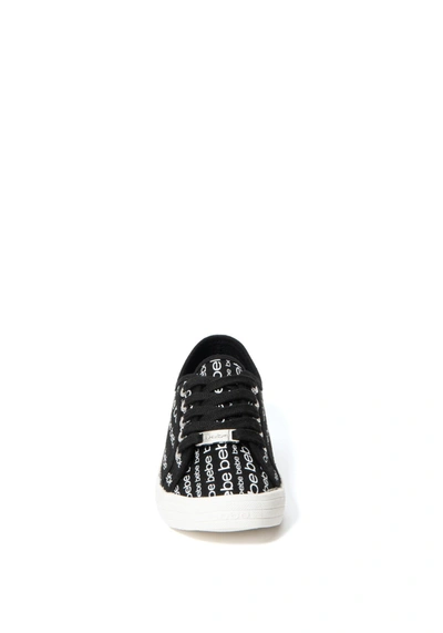 Bebe Daylin Logo Sneakers In Black