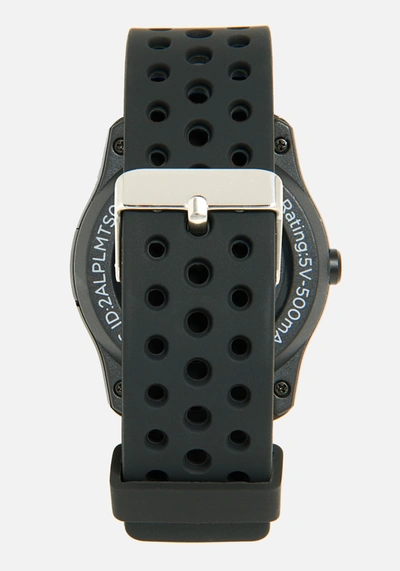 Shop Bebe Silicone Bracelet Smart Watch In Black