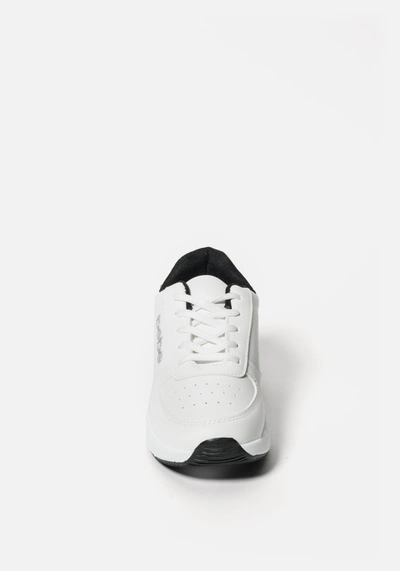 Shop Bebe Lennin Chunky Sneakers In White Black
