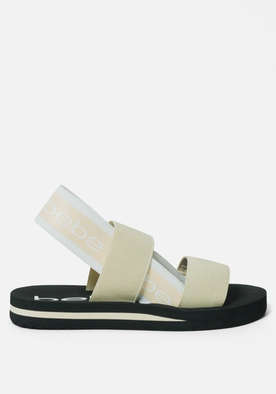 Bebe Atena Sporty Sandals In Natural