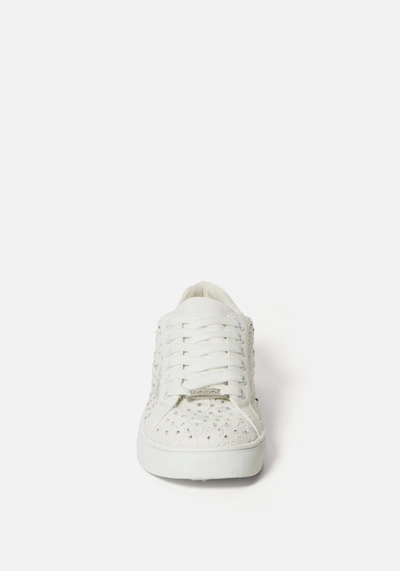 Bebe Chiara Platform Sneakers In White