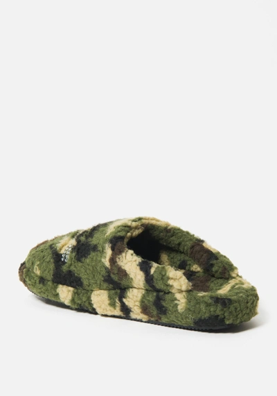 Bebe Molly Faux Fur Slipper In Camo
