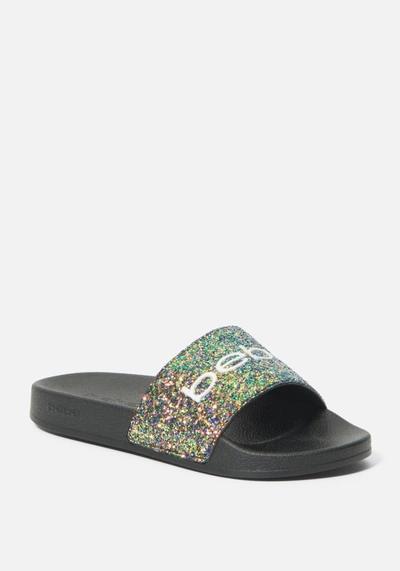 Shop Bebe Fraida Slide In Bronze Multi