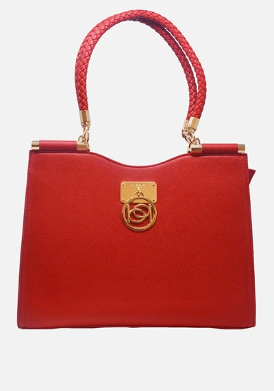 Bebe Kate Shopper In Candy Apple