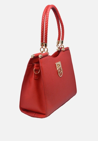 Bebe Kate Shopper In Candy Apple