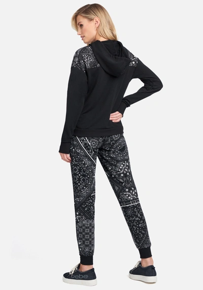 Bebe Bandana Print Jogger In Black