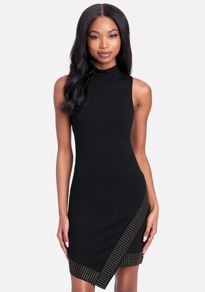 Bebe embellished dress cheap