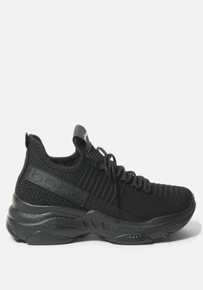 Bebe Women's Embellished Sneakers In Black