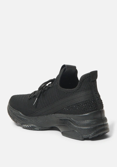 Bebe Women's Embellished Sneakers In Black