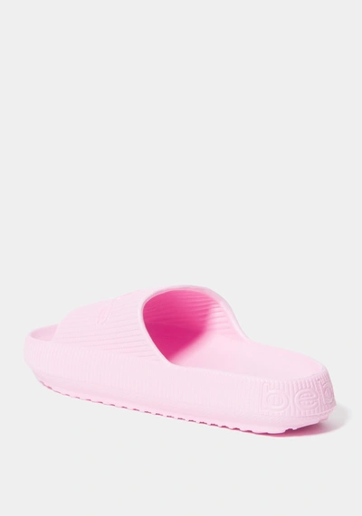 Shop Bebe Malaga Pool Slide In Baby Pink