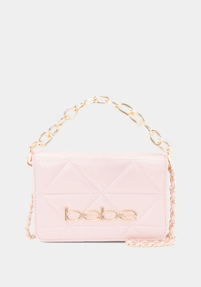 Shop Bebe Gia Crossbody In Pearl Pink