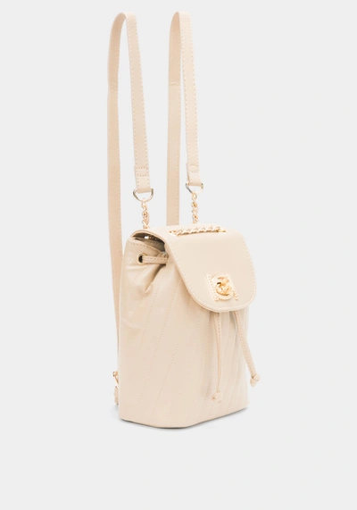 Bebe Hera Small Backpack In Beige
