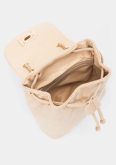 Bebe Hera Small Backpack In Beige