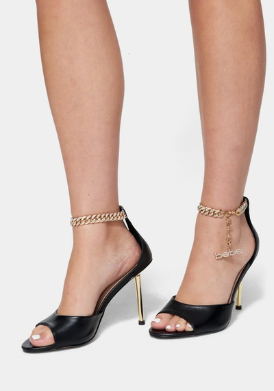 Shop Bebe Maite Heels In Black