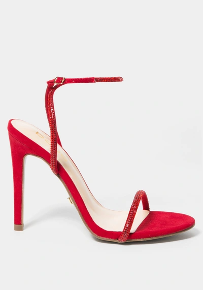 Bebe Rosalyn Heels In Red