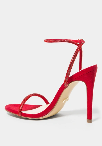 Bebe Rosalyn Heels In Red
