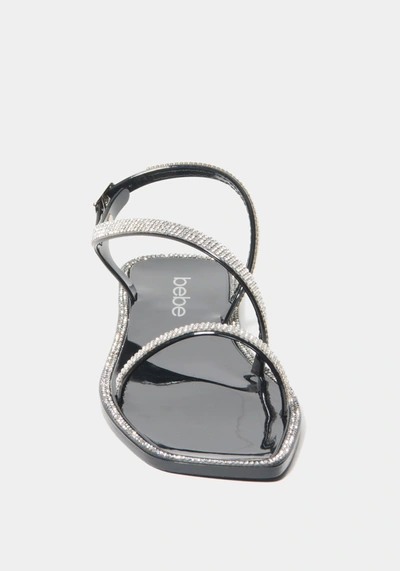 Bebe Jillie Sandals In Black