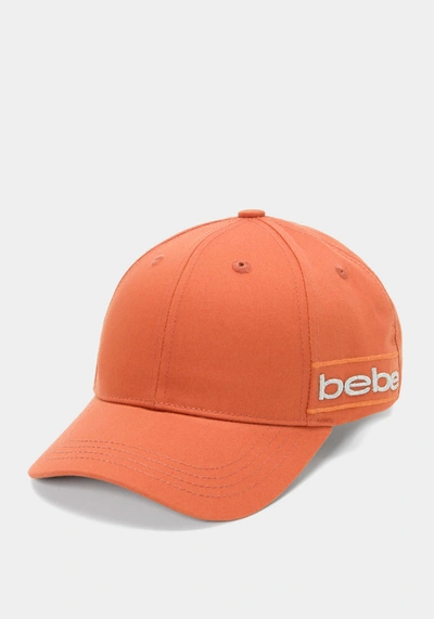 Shop Bebe Side Logo Cap In Orange