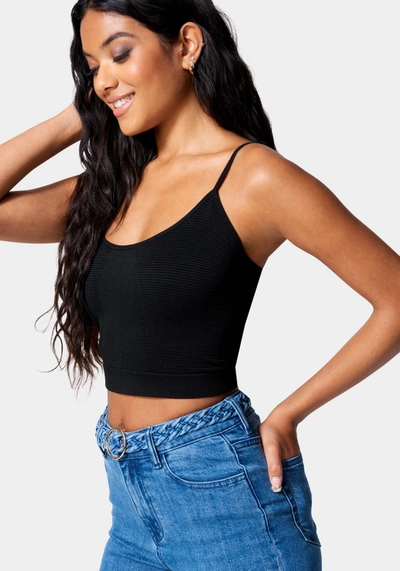 Bebe Seamless Bralette In Black