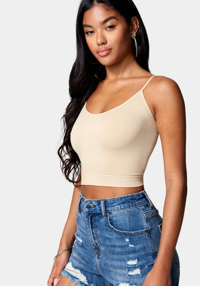 Bebe Seamless Bralette In Irish Cream