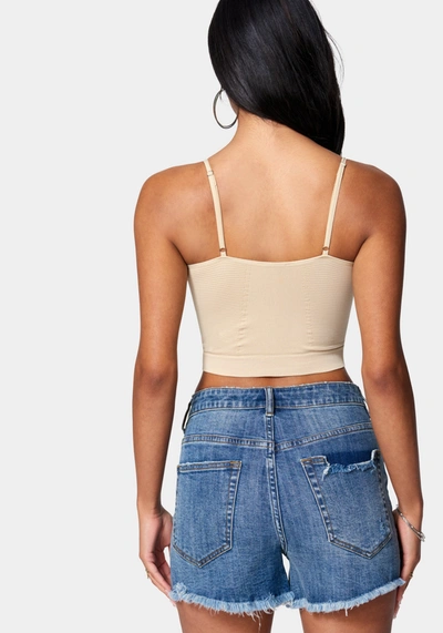 Bebe Seamless Bralette In Irish Cream