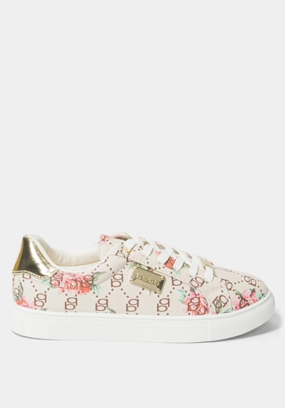 Bebe Nyomie Sneakers In Offwhite Multi