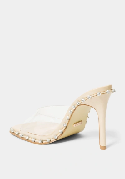 Bebe Remma Heels In Clear Nude