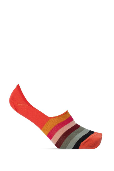 Shop Paul Smith Patterned No Show Socks In Multi
