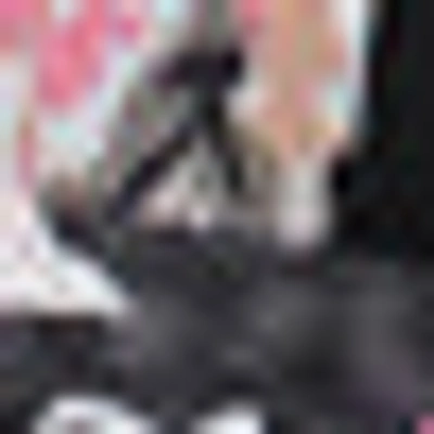 Bebe Printed Mesh Off Shoulder Catsuit In Modern Love,black