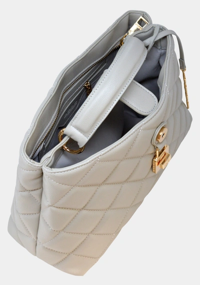 Shop Bebe Lyla Shoulder Bag In Taupe