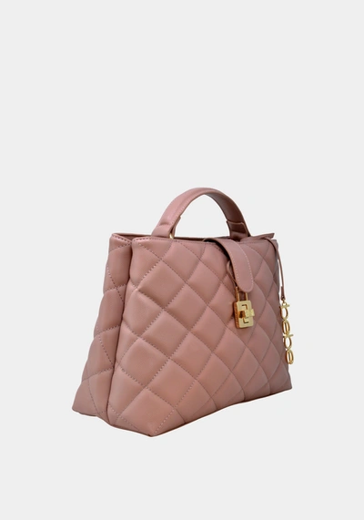 Shop Bebe Lyla Shoulder Bag In Dusty Rose