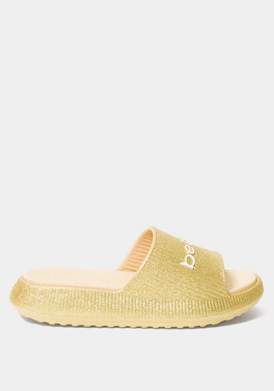Bebe Portofino In Gold Gltter