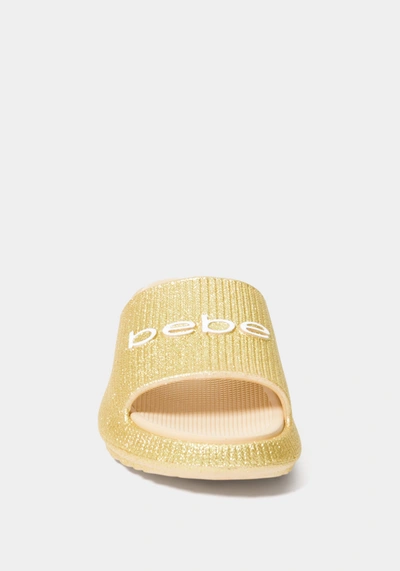 Bebe Portofino In Gold Gltter