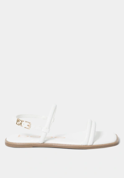 Bebe Luzzy In White Faux