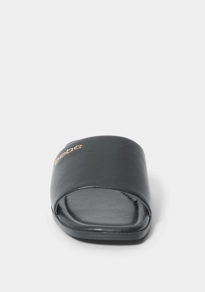 Bebe Neve In Black Faux