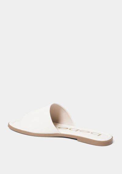 Bebe Neve In White Faux